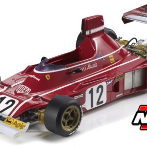 vieille voiture de course formule 1 rouge italienne