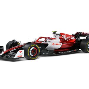 voiture de course formule 1 rouge et blanche
