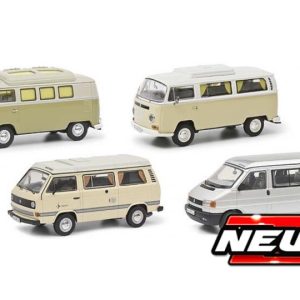 set de vieux van camping bus