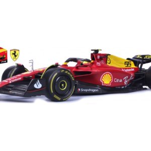 voiture de course formule 1 italienne rouge et jaune