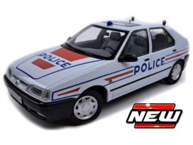 voiture de police française blanche