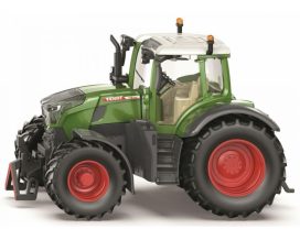 gros tracteur agricole vert et rouge