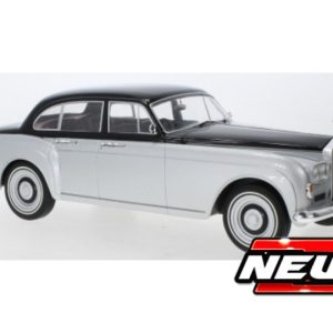 vieille voiture de luxe noire et grise limousine