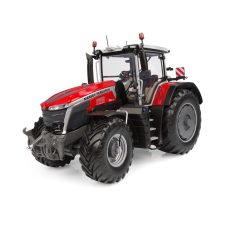 gros tracteur agricole rouge et gris