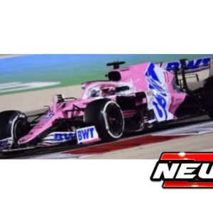 voiture de course formule 1 rose et bleu
