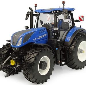 tracteur agricole bleu