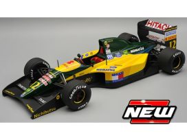 vieille voiture de course formule 1 jaune et verte
