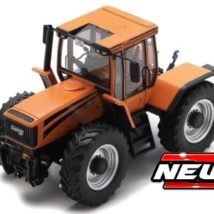 gros tracteur agricole orange