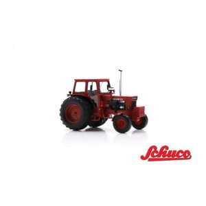 vieux tracteur agricole rouge