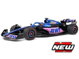 voiture de course formule 1 bleu et rose