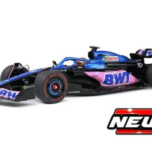 voiture de course formule 1 bleu et rose