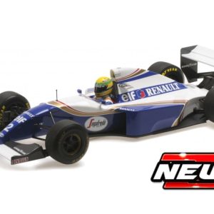 vieille voiture de course formule 1 blanche et bleu