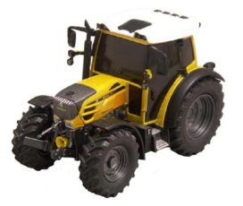 petit tracteur exclusif couleur or