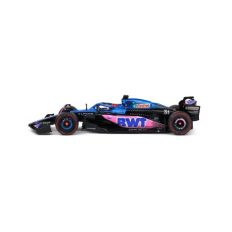 voiture de course formule 1 bleu et rose