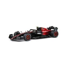 voiture de course formule 1 rouge et noire