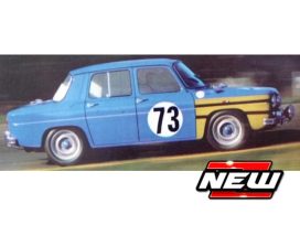 vieille voiture de course bleu