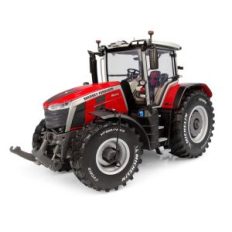 gros tracteur agricole rouge