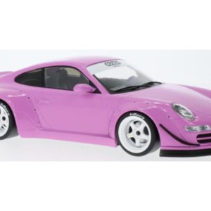 voiture de sport coupe rose