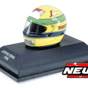 vieux casque de formule 1 jaune