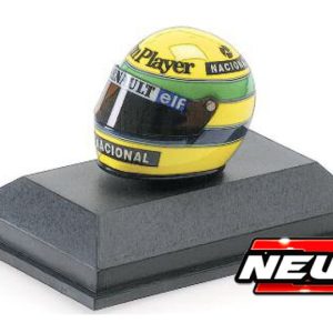 casque de pilote de formule 1 jaune et vert