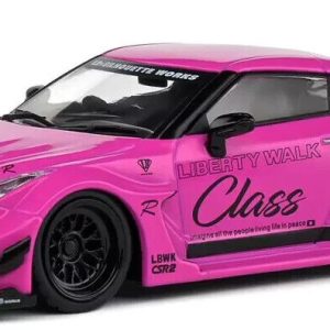 voiture de sport rose