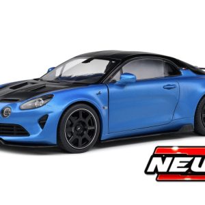 voiture de sport coupe bleu et noire