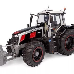 gros tracteur agricole rouge et noir