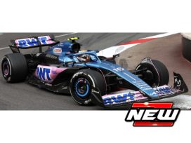 voiture de course formule 1 bleu et rose