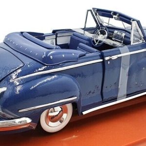 vieille voiture americaine cabriolet bleu