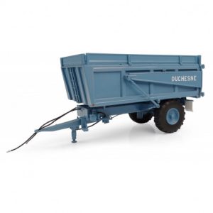 vieille benne agricole bleu