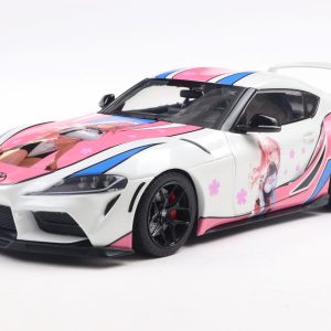 voiture de sport coupe rose