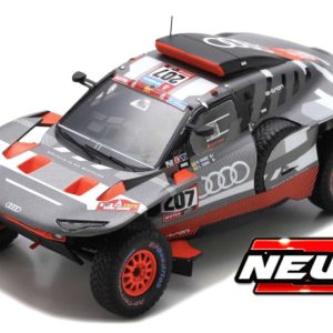 voiture de course jeep noire et orange