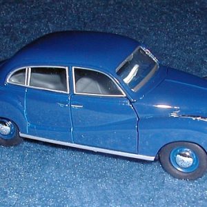 vieille voiture allemande bleu