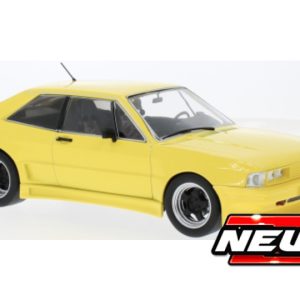 vieille voiture allemande coupe jaune