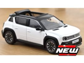 voiture electrique française blanche