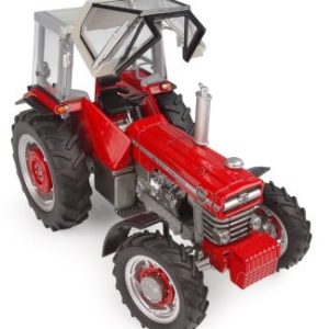 vieux tracteur agricole rouge et gris