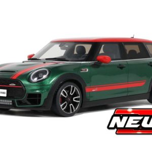 voiture anglaise verte et rouge