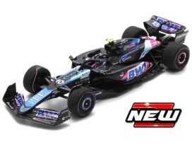 voiture de course formule 1 rose et bleu