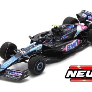 voiture de course formule 1 rose et bleu