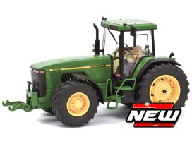 tracteur agricole vert et jaune