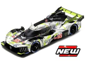 voiture de course française verte et blanche