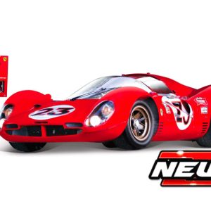 vieille voiture de course coupe rouge italienne