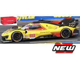 voiture de course italienne jaune