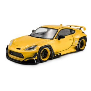 voiture de sport coupe jaune