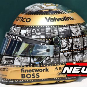 casque de pilote de formule 1