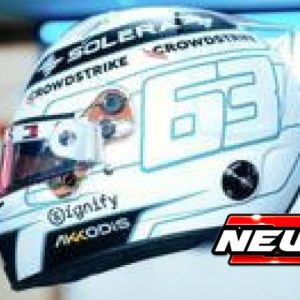 casque de pilote de formule 1