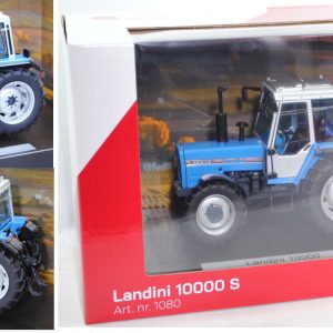 vieux tracteur agricole bleu