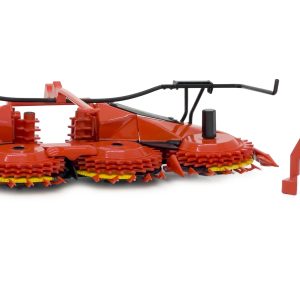 machine agricole rouge