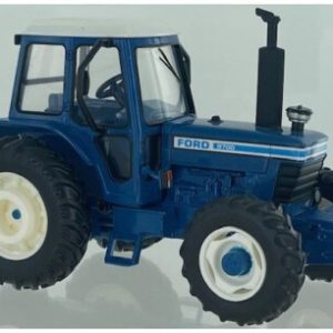 vieux tracteur agricole bleu