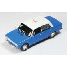 vieille voiture taxi bleu et blanc